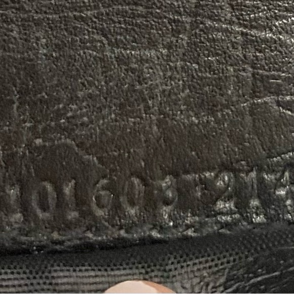 Gucci Black GG Monogram Wallet with Silver Horsebit Ring Clasp - Picture 11 of 11